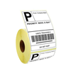 70gsm Top Coated Thermal Paper + Antifreeze Hotmelt Adhesive + 58gsm Yellow Glassine Release Paper