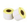 70gsm Top Coated Thermal Paper + Antifreeze Hotmelt Adhesive + 58gsm Yellow Glassine Release Paper