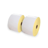 70gsm Top Coated Thermal Paper + Antifreeze Hotmelt Adhesive + 58gsm Yellow Glassine Release Paper