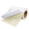 80gsm Semi-Gloss Paper + Hot Melt Adhesive + 50gsm Yellow Glassine Release Paper